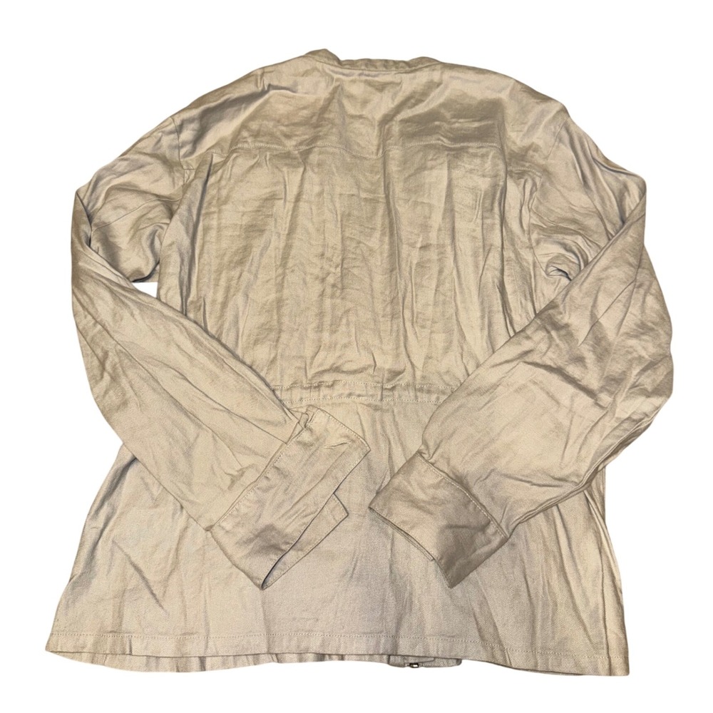 Maeve Anthropologie Jacket Womens Medium Zip Up Drawstring Utility M - Picture 4 of 4